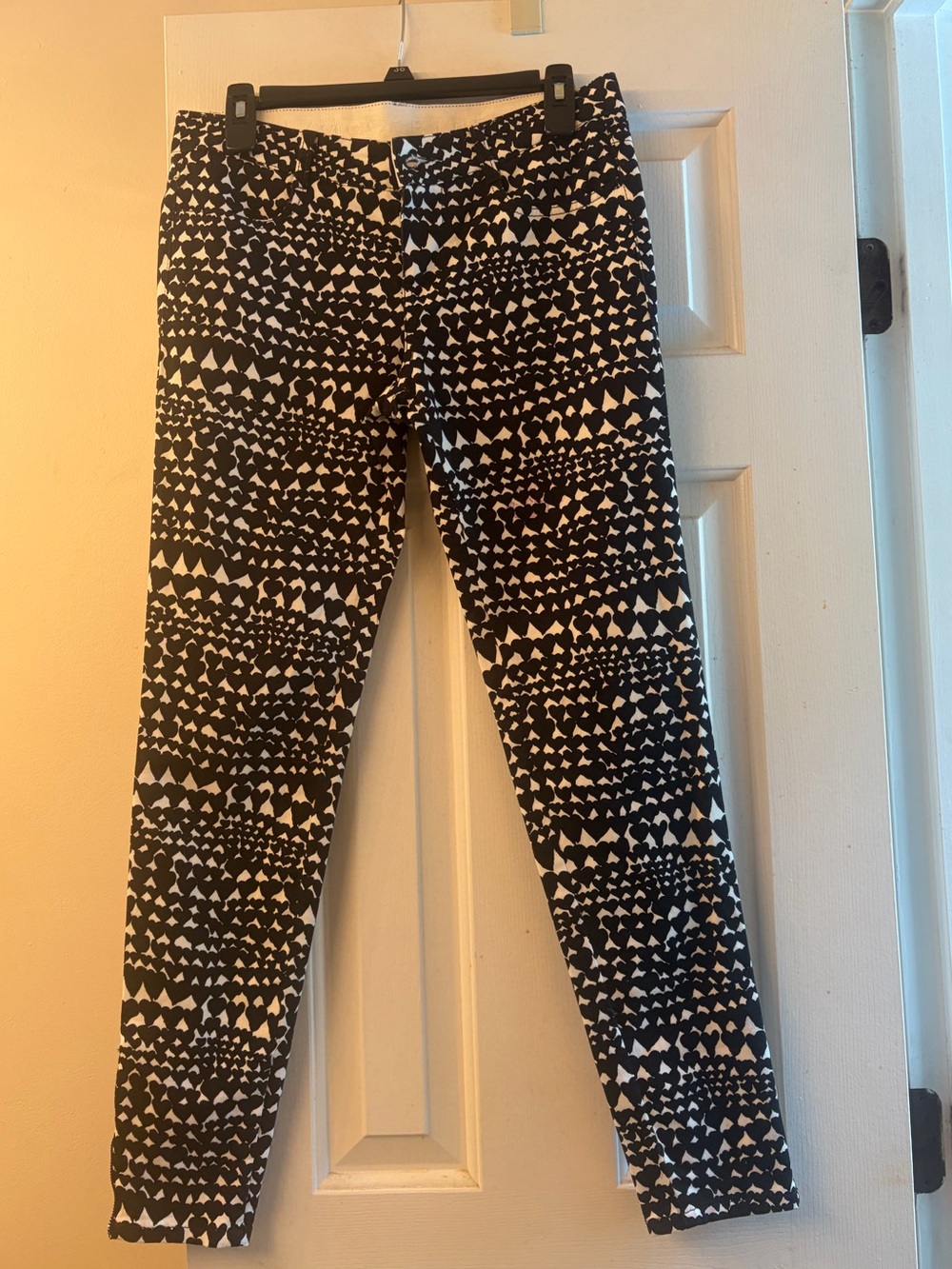 Black & White Print pants